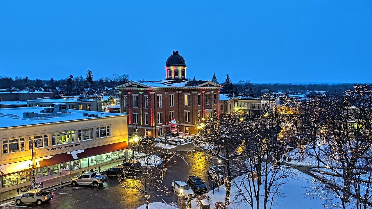 Thumbnail for current weather camera view from City of Woodstock in Woodstock, Illinois