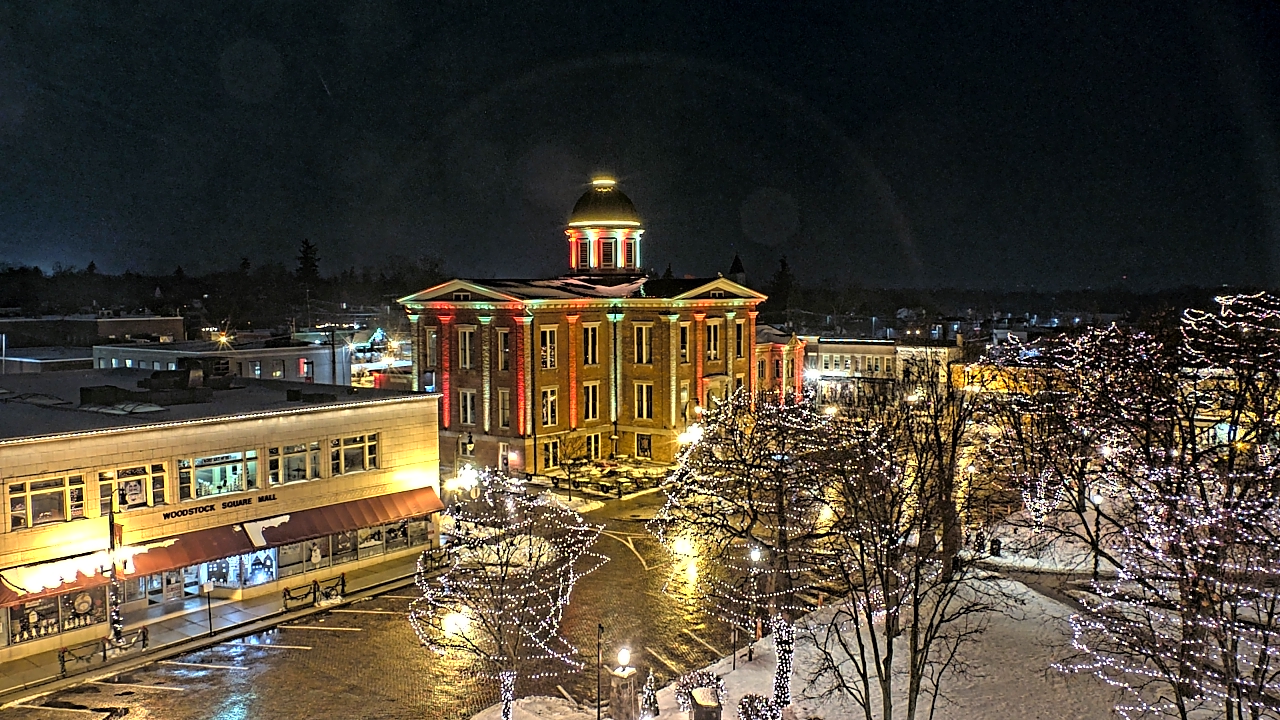 Thumbnail for current weather camera view from City of Woodstock in Woodstock, Illinois