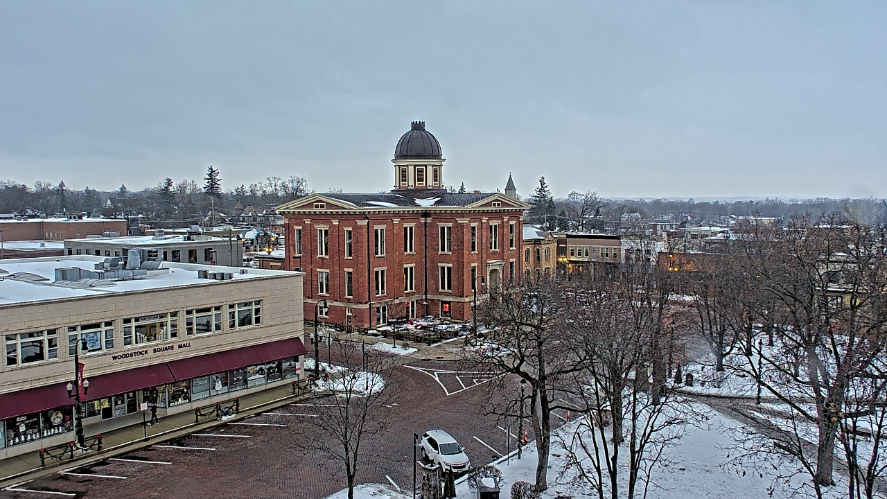 Thumbnail for current weather camera view from City of Woodstock in Woodstock, Illinois