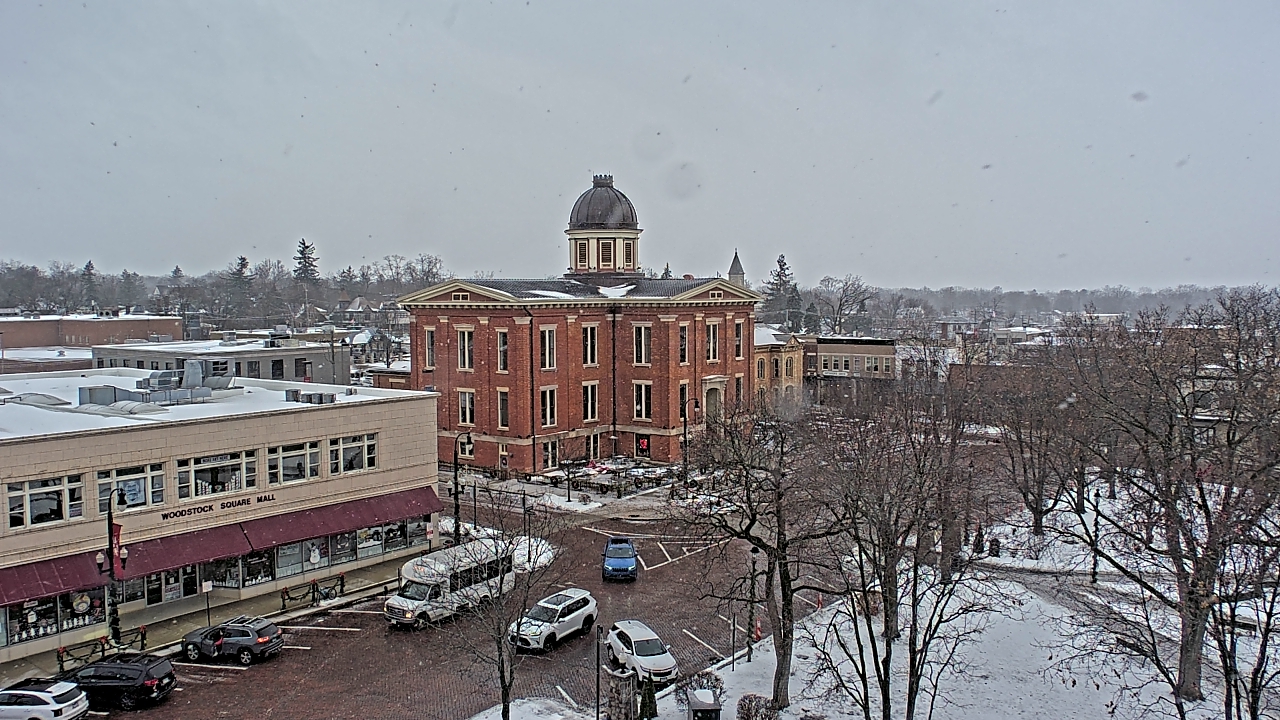 Thumbnail for current weather camera view from City of Woodstock in Woodstock, Illinois