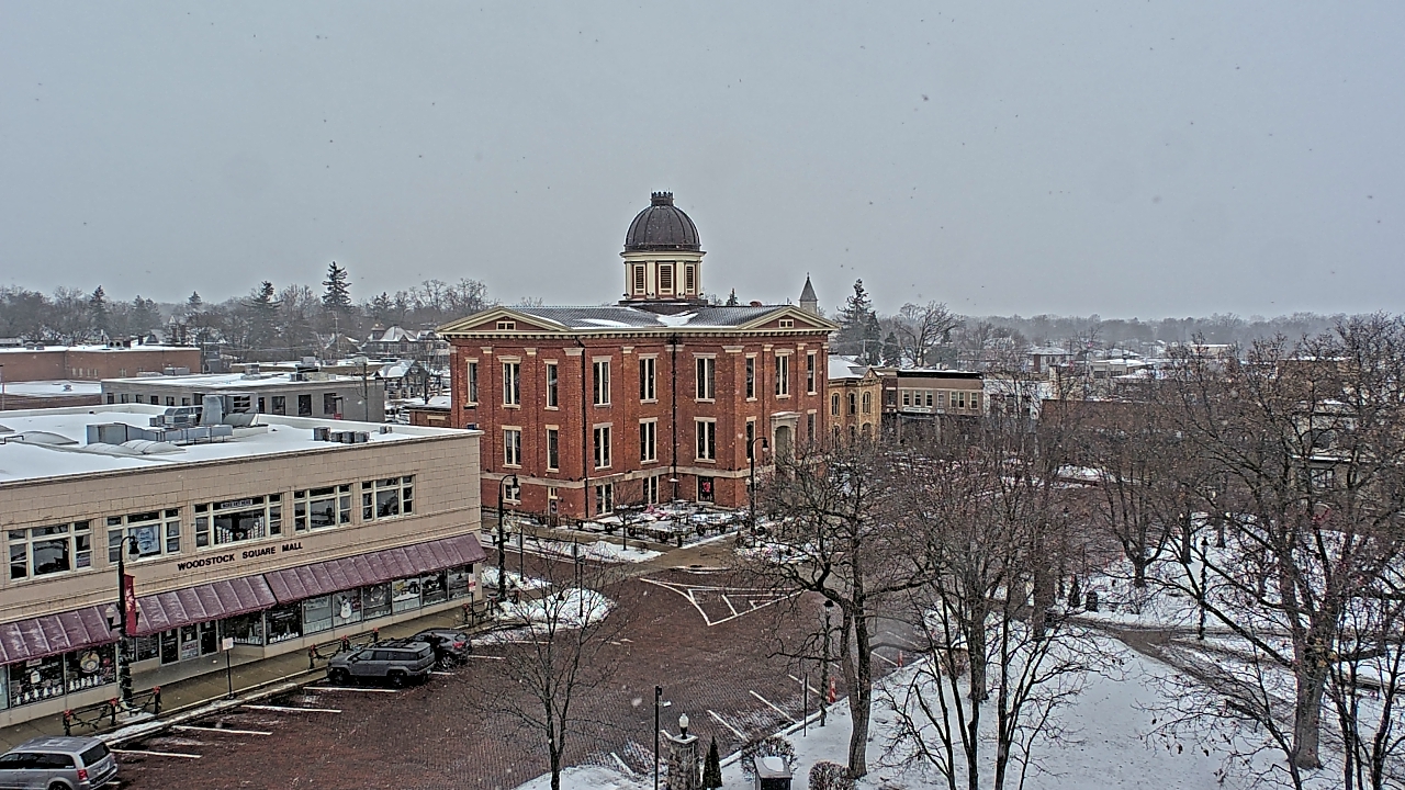 Thumbnail for current weather camera view from City of Woodstock in Woodstock, Illinois