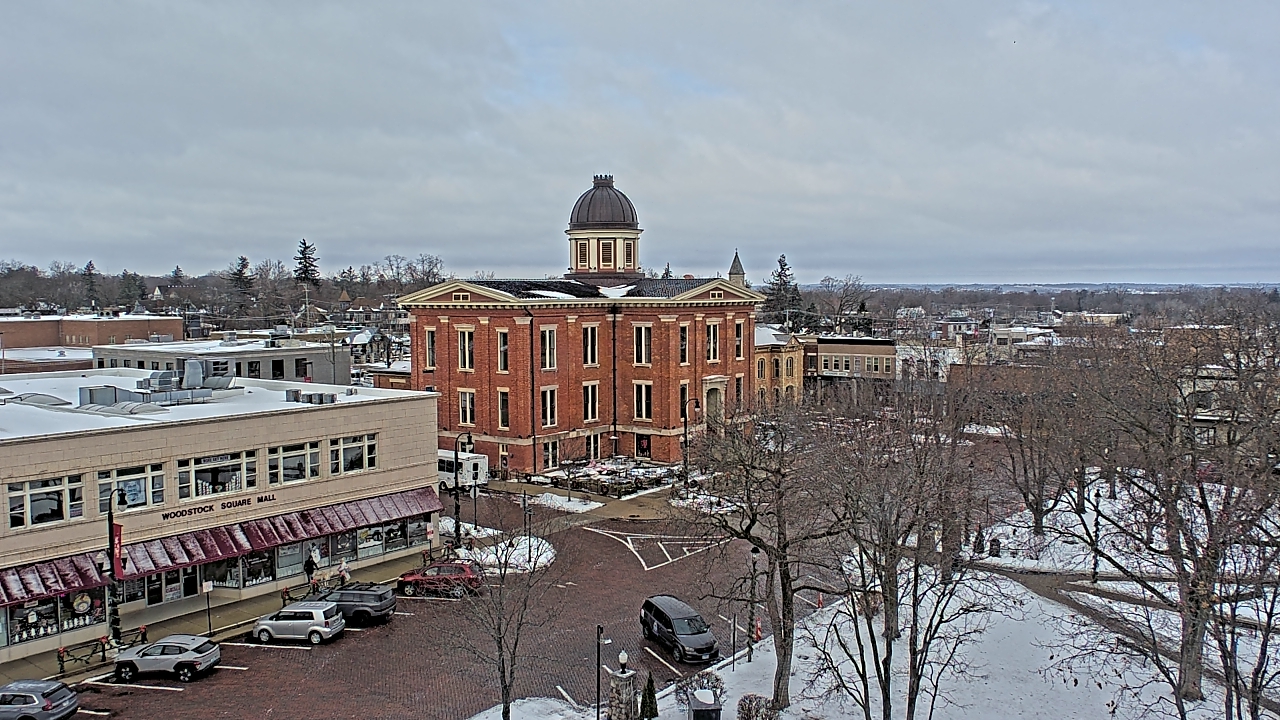 Thumbnail for current weather camera view from City of Woodstock in Woodstock, Illinois