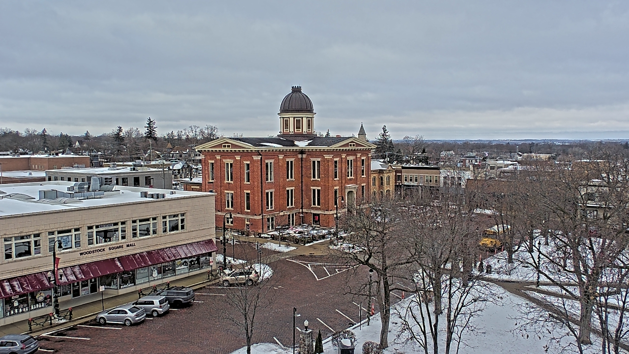 Thumbnail for current weather camera view from City of Woodstock in Woodstock, Illinois