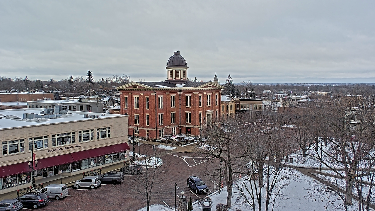 Thumbnail for current weather camera view from City of Woodstock in Woodstock, Illinois