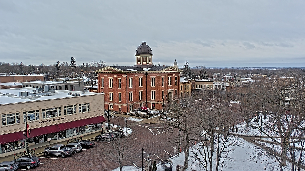 Thumbnail for current weather camera view from City of Woodstock in Woodstock, Illinois