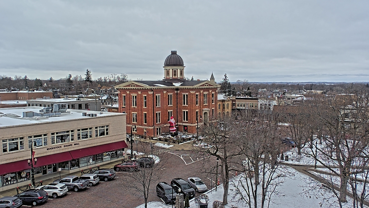 Thumbnail for current weather camera view from City of Woodstock in Woodstock, Illinois