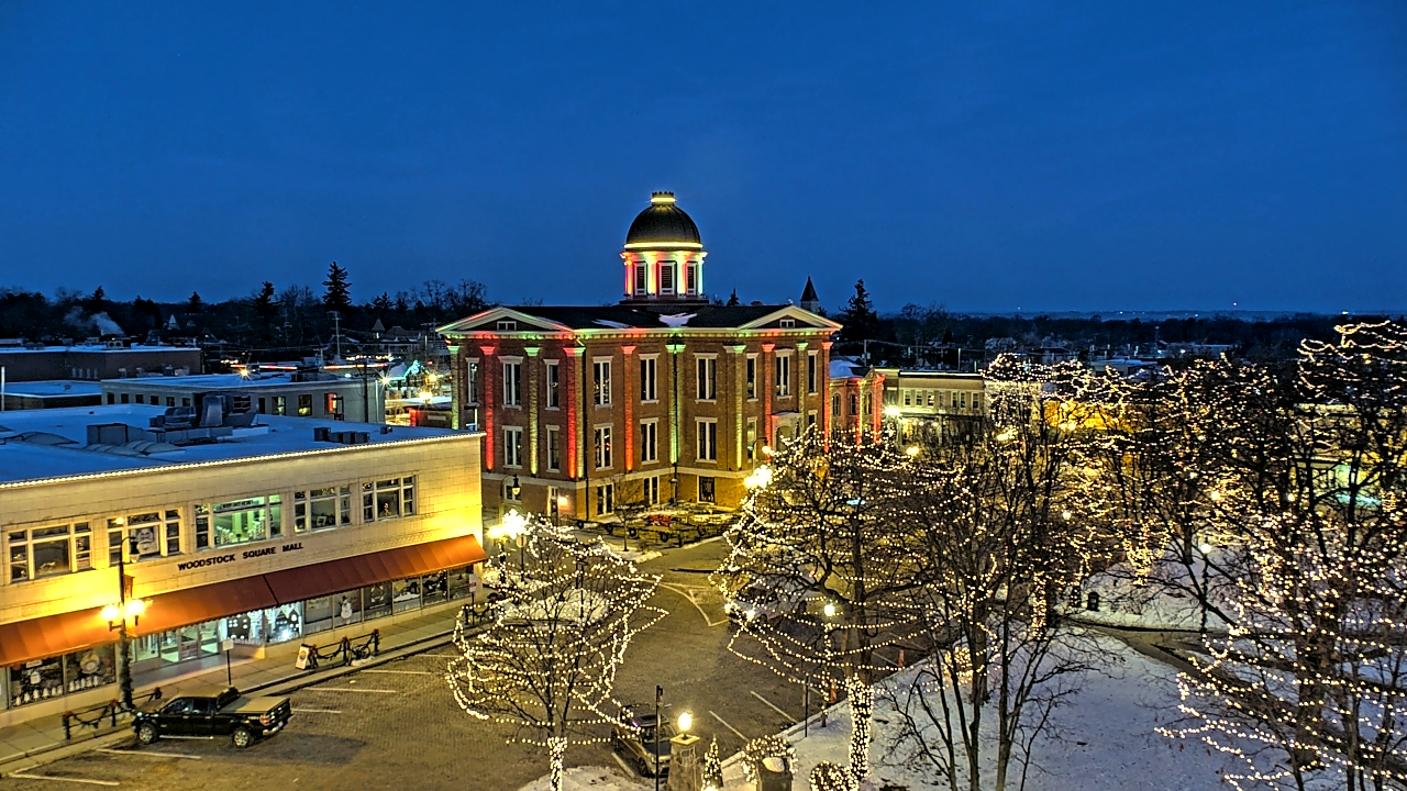 Thumbnail for current weather camera view from City of Woodstock in Woodstock, Illinois