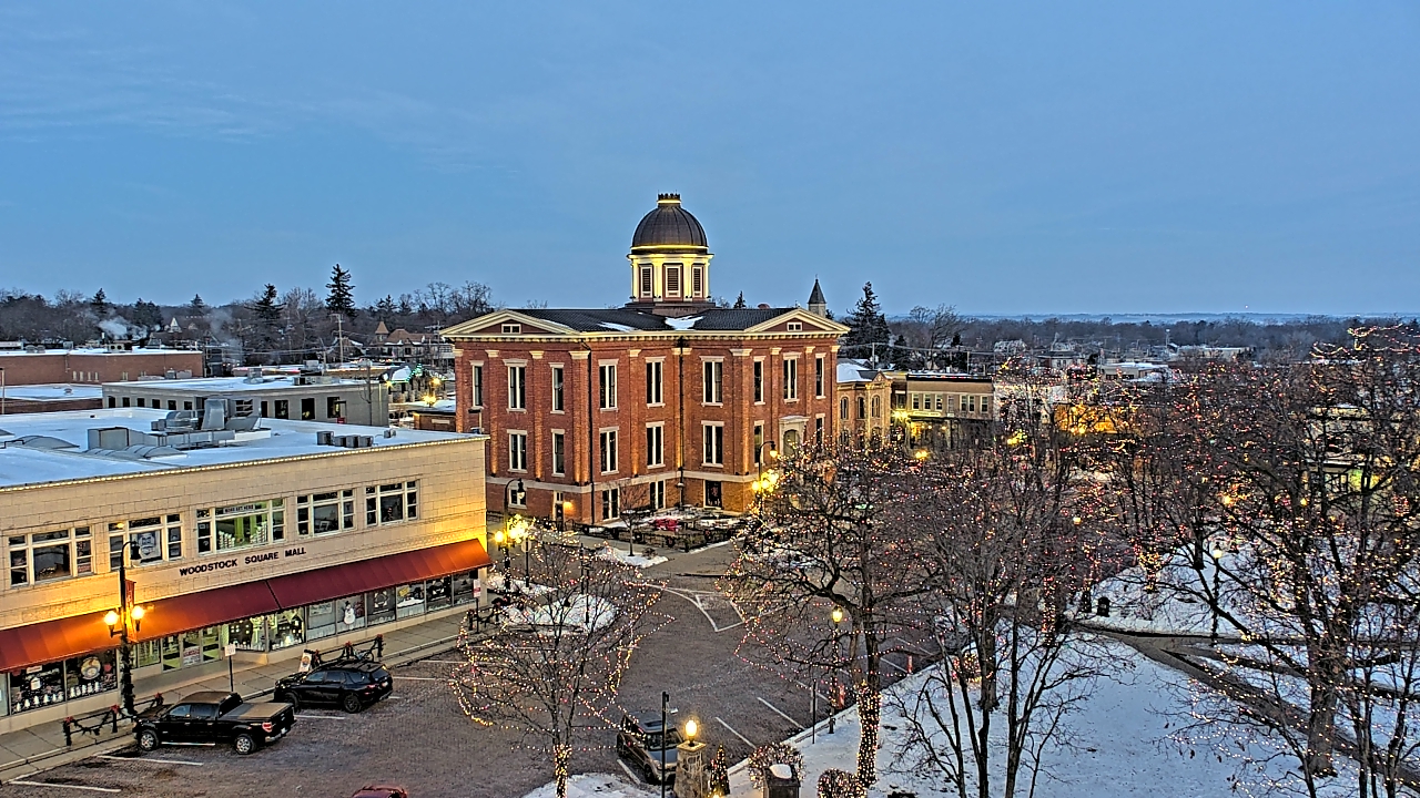 Thumbnail for current weather camera view from City of Woodstock in Woodstock, Illinois
