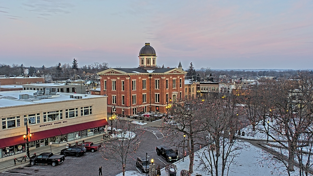 Thumbnail for current weather camera view from City of Woodstock in Woodstock, Illinois