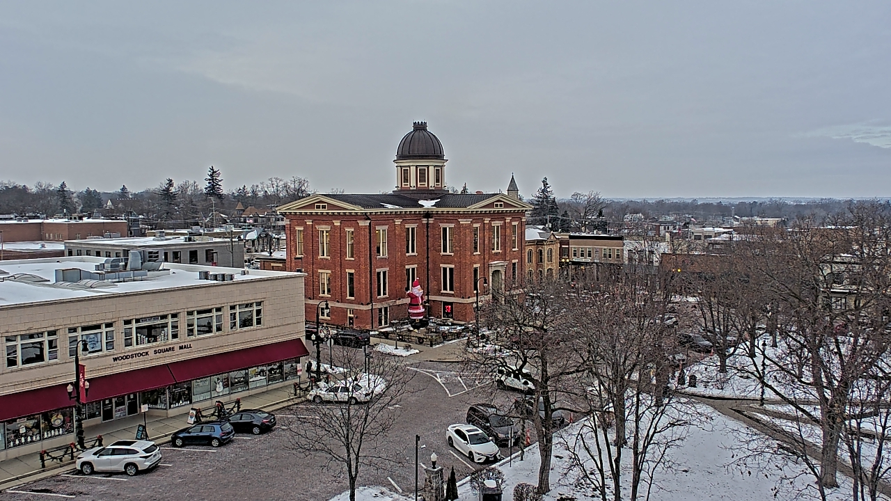 Thumbnail for current weather camera view from City of Woodstock in Woodstock, Illinois