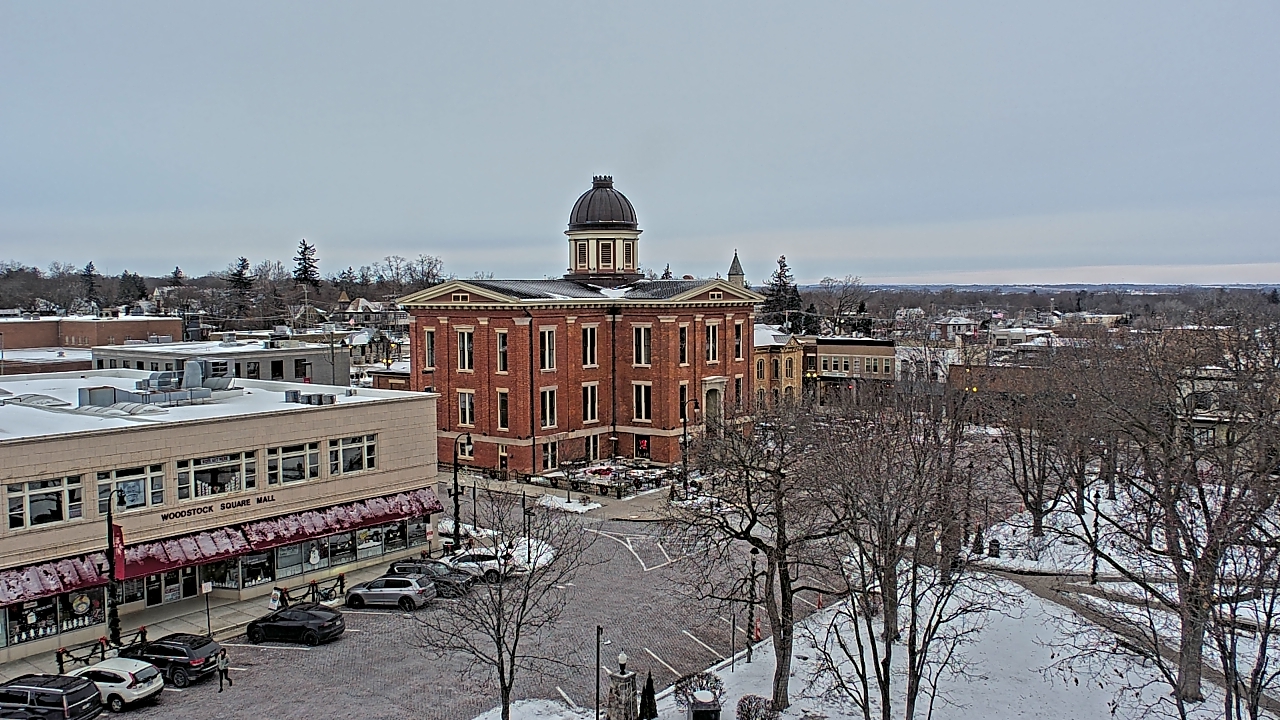 Thumbnail for current weather camera view from City of Woodstock in Woodstock, Illinois