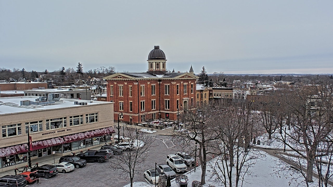 Thumbnail for current weather camera view from City of Woodstock in Woodstock, Illinois
