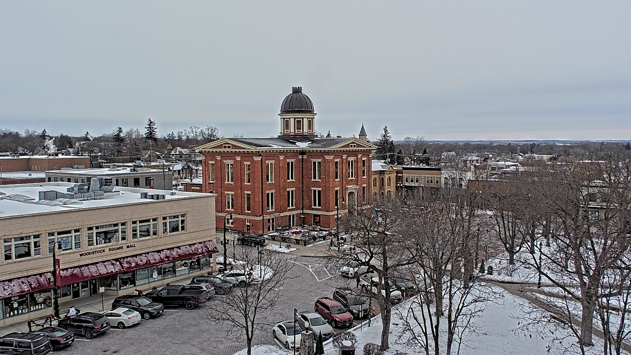 Thumbnail for current weather camera view from City of Woodstock in Woodstock, Illinois