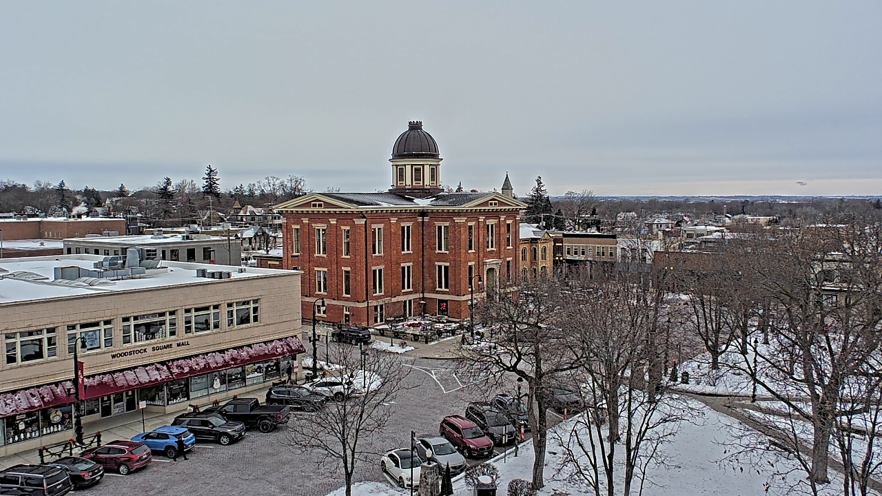 Thumbnail for current weather camera view from City of Woodstock in Woodstock, Illinois