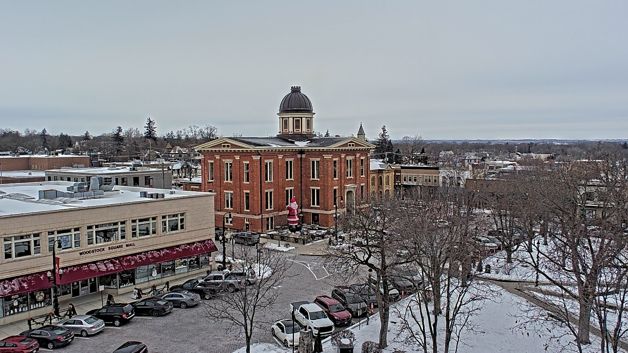 Thumbnail for current weather camera view from City of Woodstock in Woodstock, Illinois