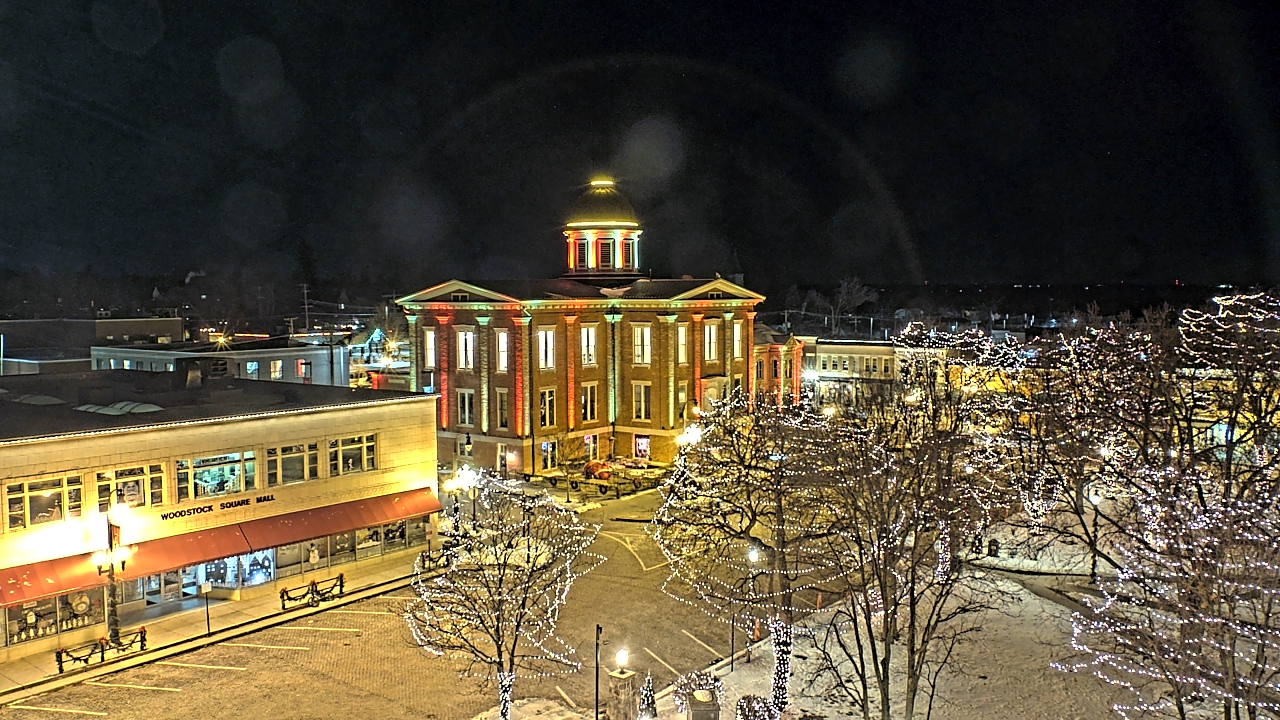 Thumbnail for current weather camera view from City of Woodstock in Woodstock, Illinois