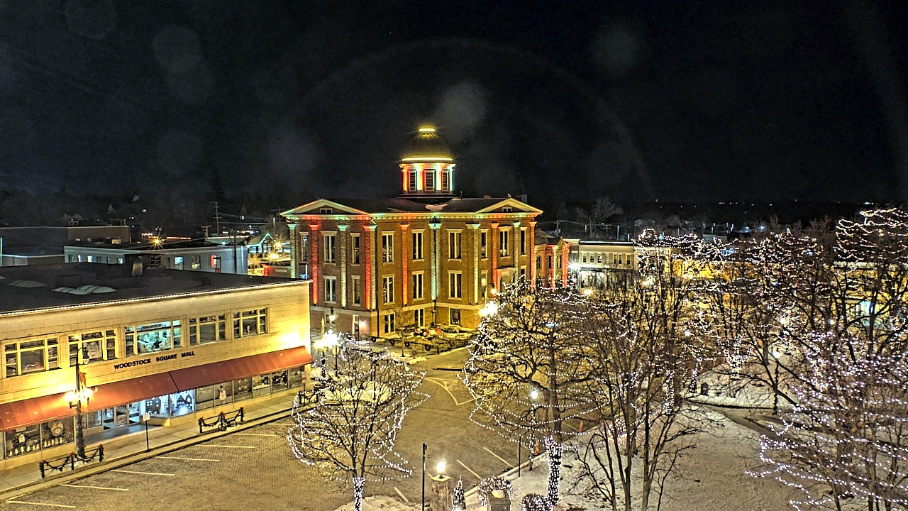 Thumbnail for current weather camera view from City of Woodstock in Woodstock, Illinois