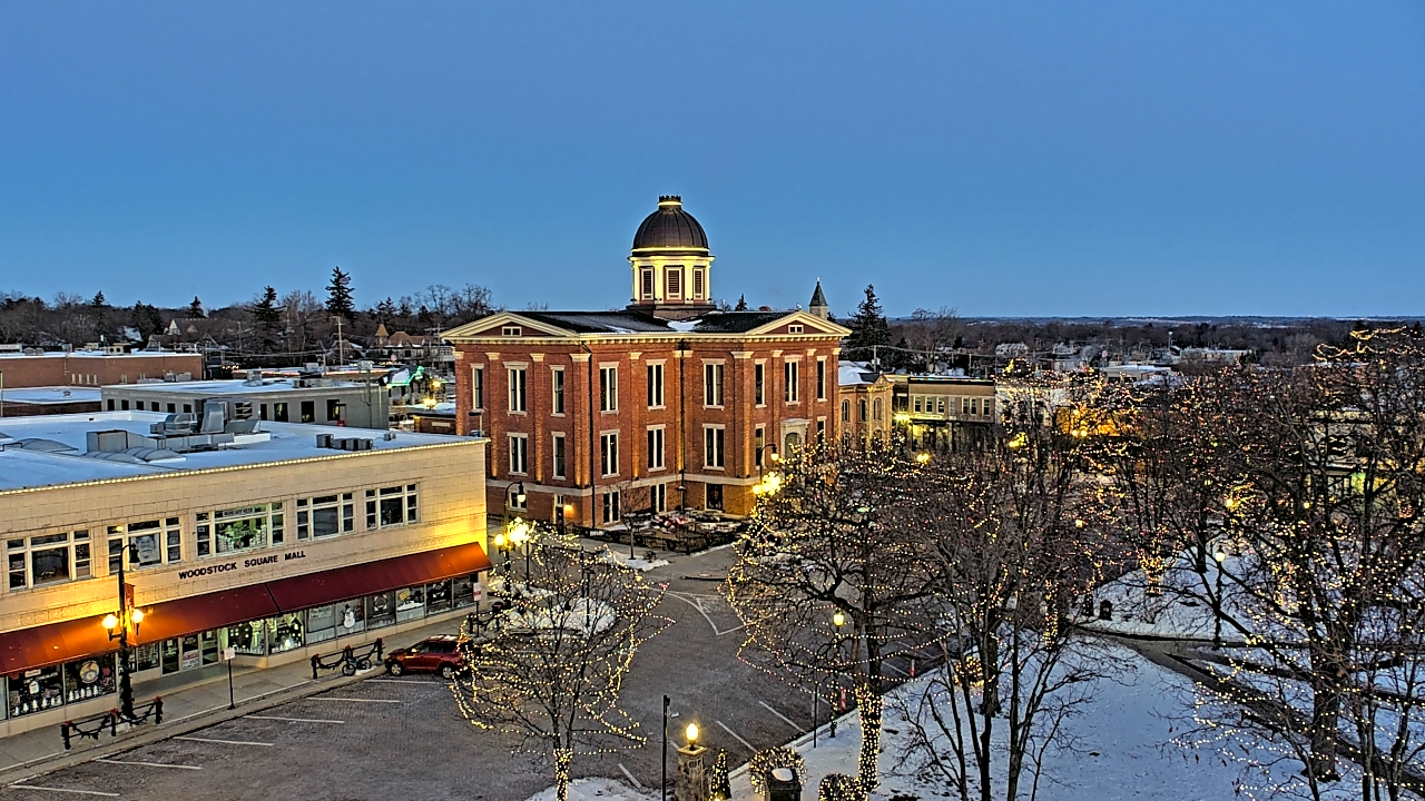 Thumbnail for current weather camera view from City of Woodstock in Woodstock, Illinois