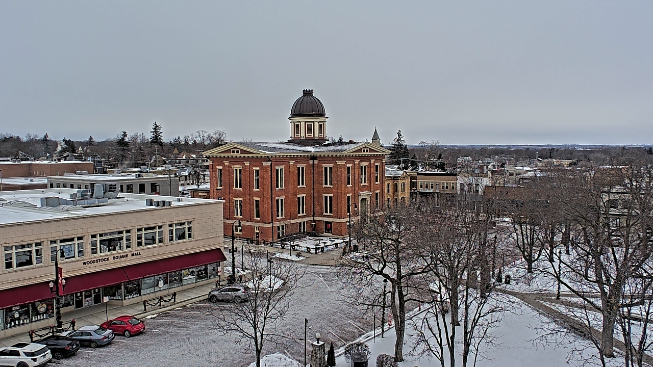 Thumbnail for current weather camera view from City of Woodstock in Woodstock, Illinois
