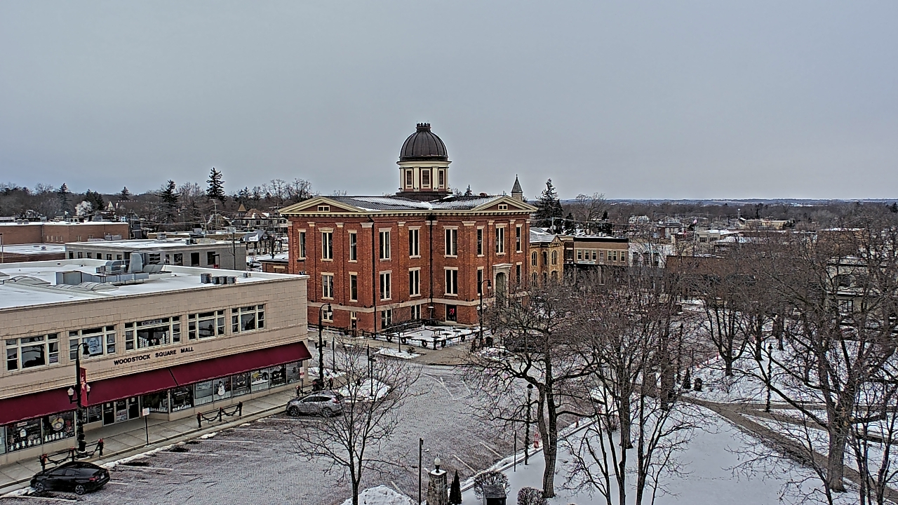 Thumbnail for current weather camera view from City of Woodstock in Woodstock, Illinois