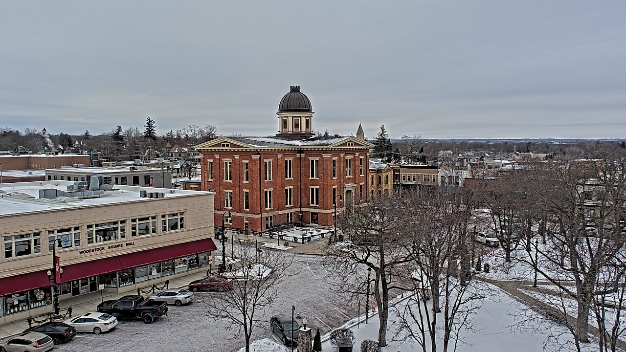 Thumbnail for current weather camera view from City of Woodstock in Woodstock, Illinois