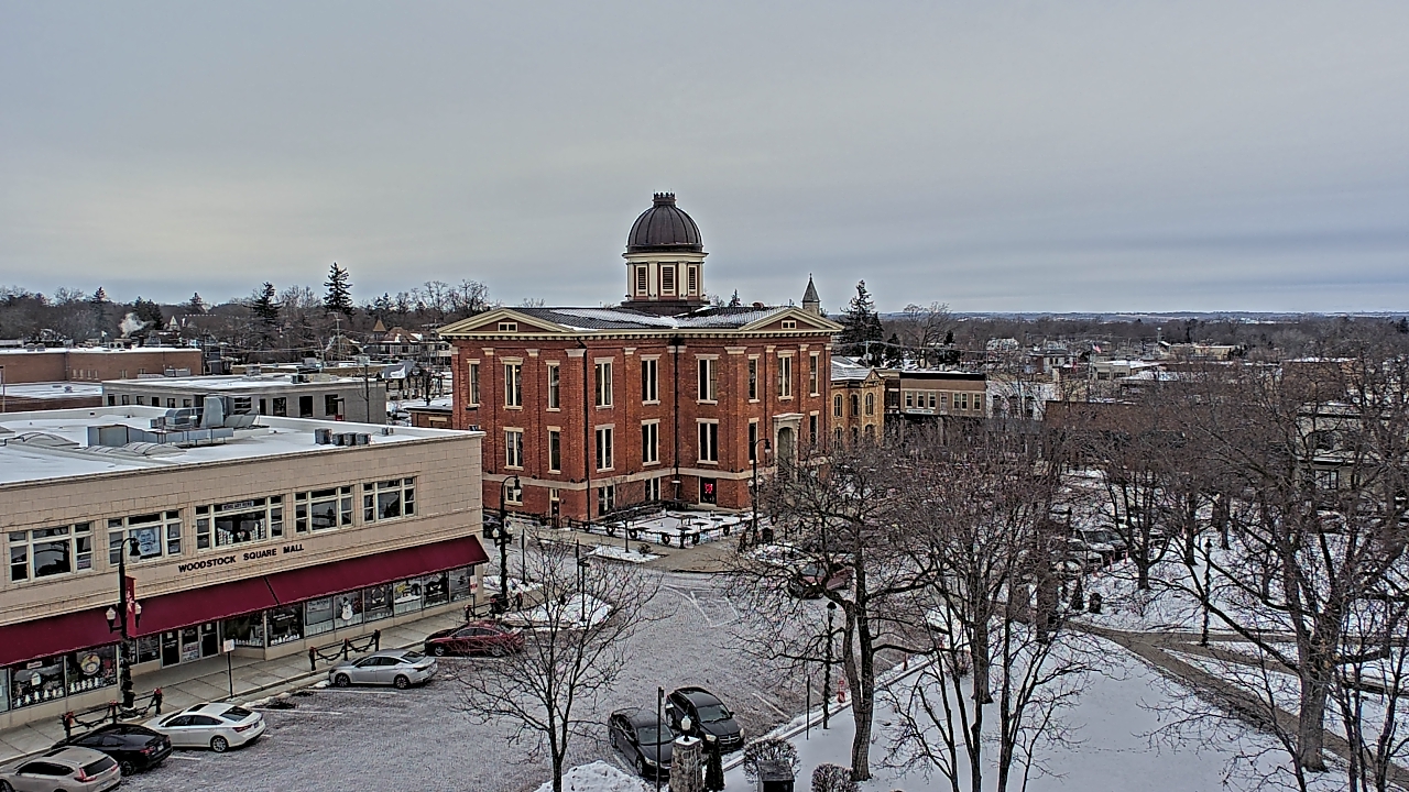 Thumbnail for current weather camera view from City of Woodstock in Woodstock, Illinois