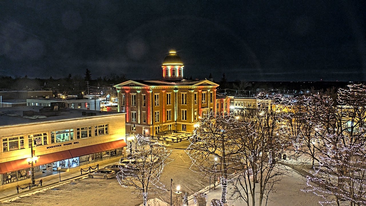 Thumbnail for current weather camera view from City of Woodstock in Woodstock, Illinois