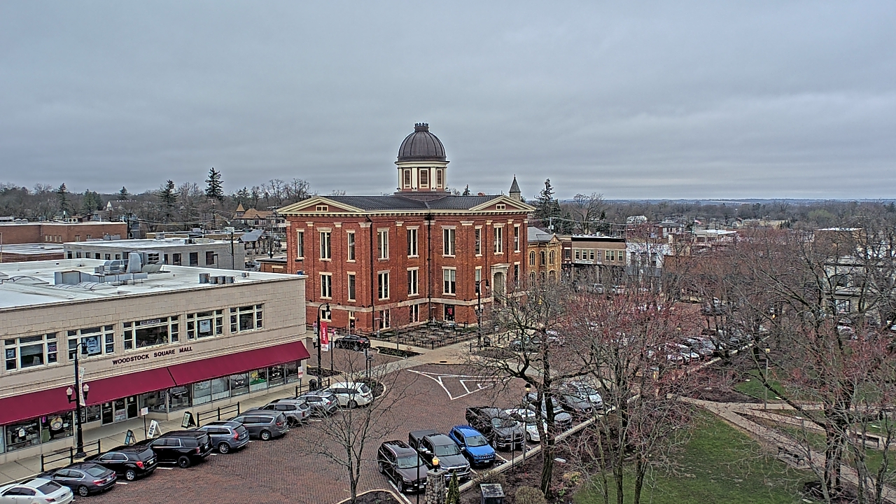 Thumbnail for current weather camera view from City of Woodstock in Woodstock, Illinois