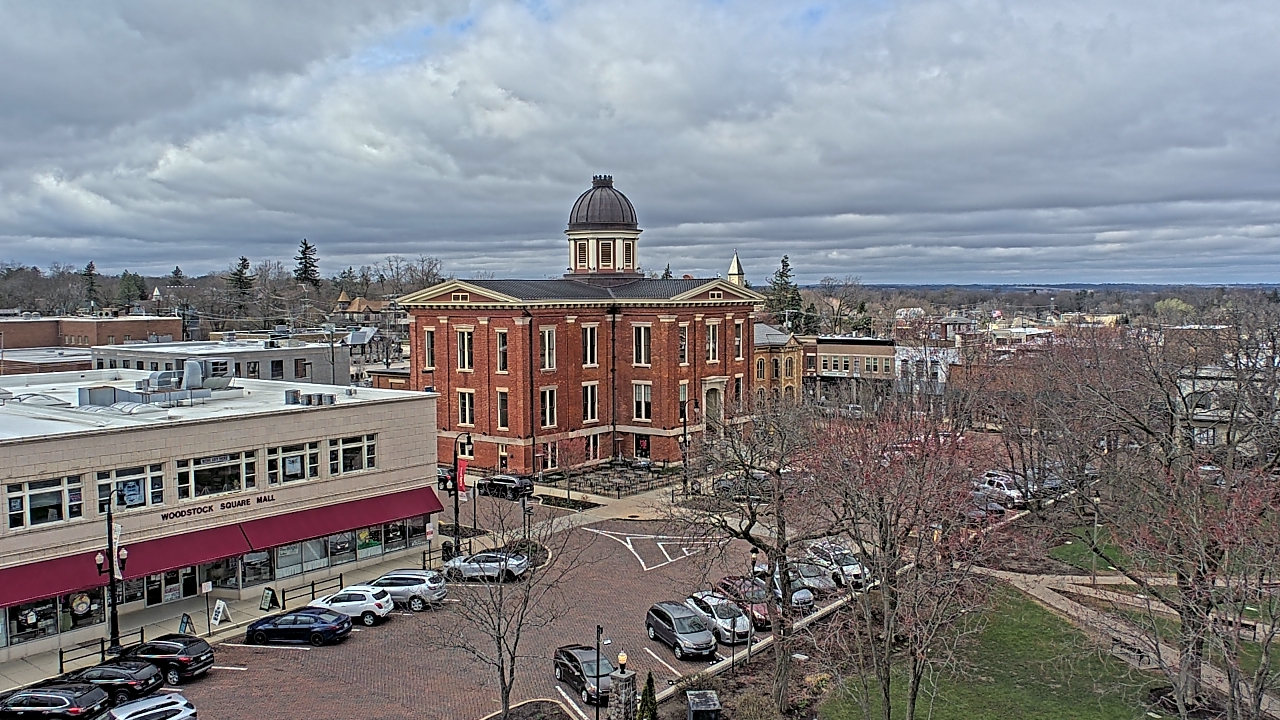 Thumbnail for current weather camera view from City of Woodstock in Woodstock, Illinois