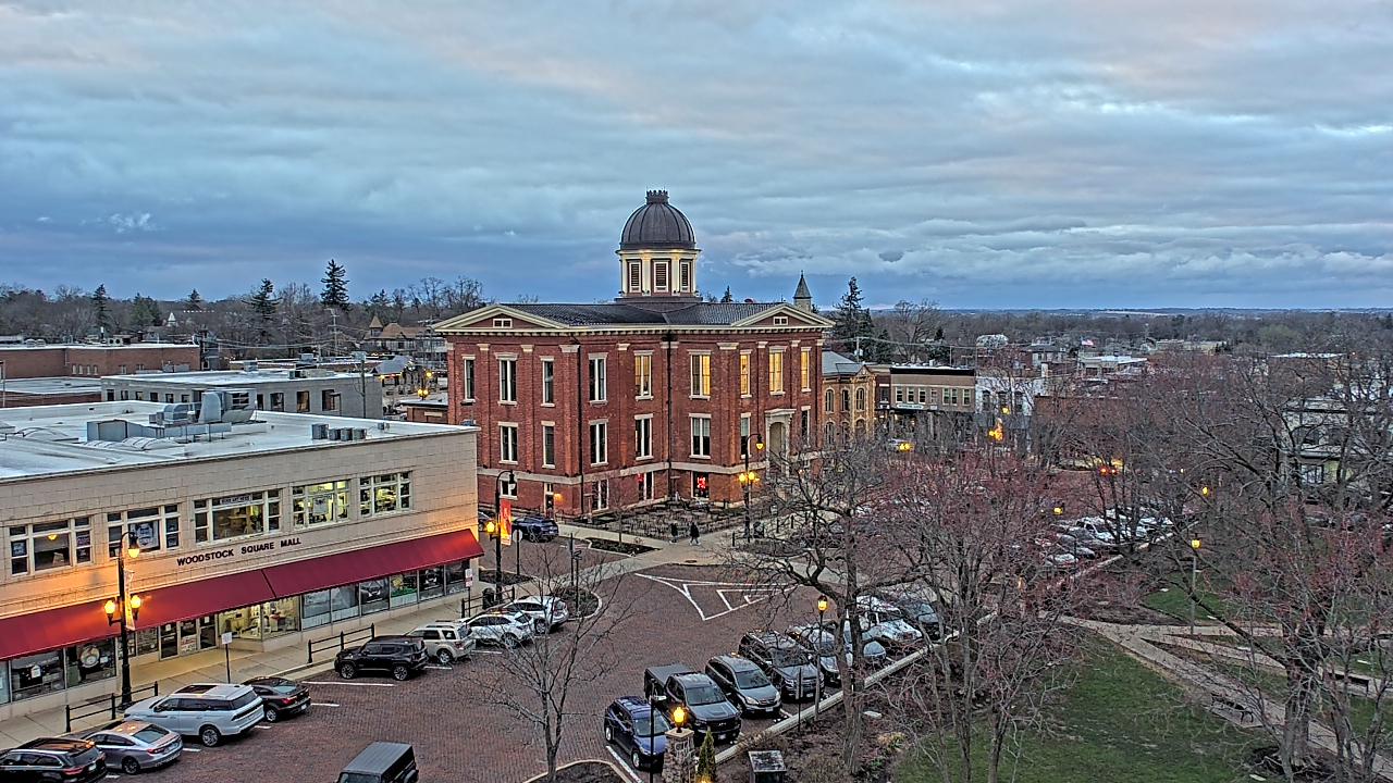 Thumbnail for current weather camera view from City of Woodstock in Woodstock, Illinois