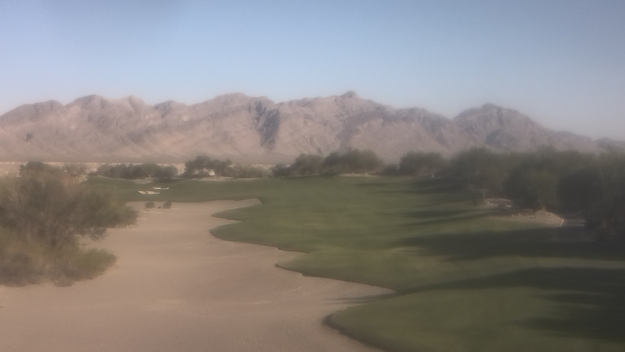 Thumbnail for current weather camera view from Coyote Springs Golf Club in Moapa, Nevada