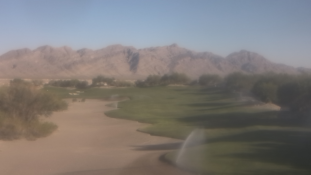 Thumbnail for current weather camera view from Coyote Springs Golf Club in Moapa, Nevada