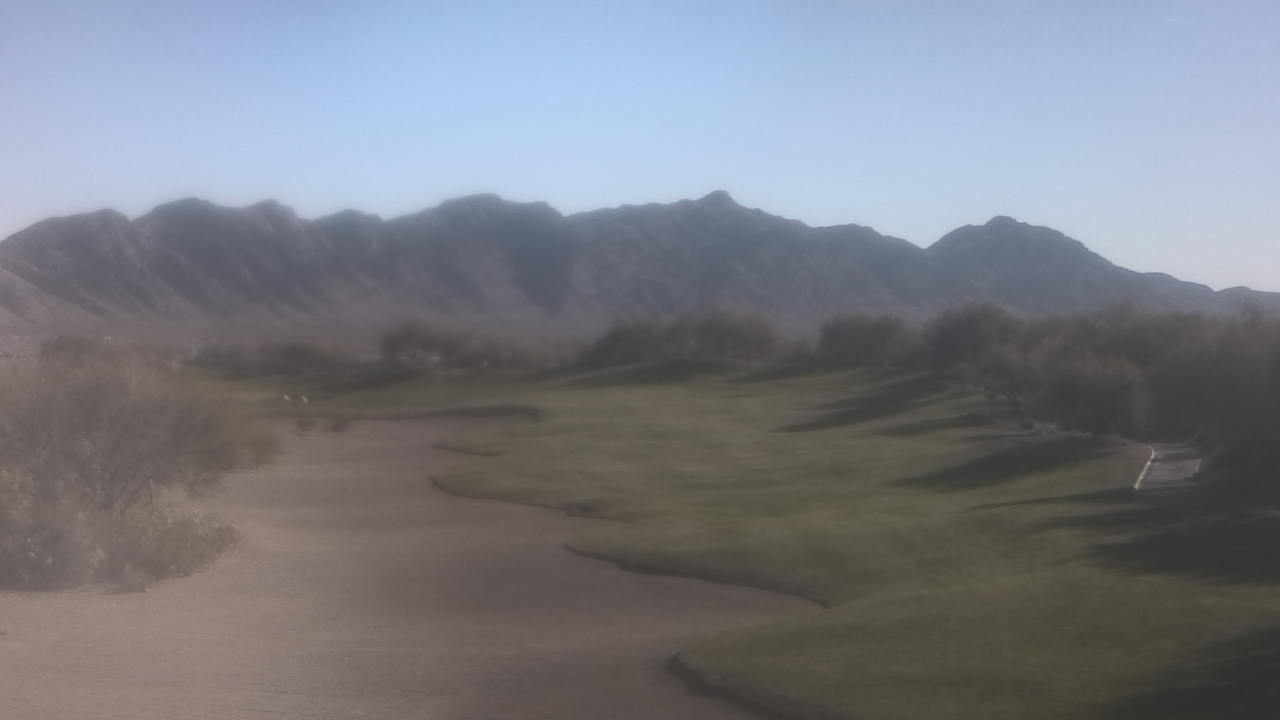 Thumbnail for current weather camera view from Coyote Springs Golf Club in Moapa, Nevada