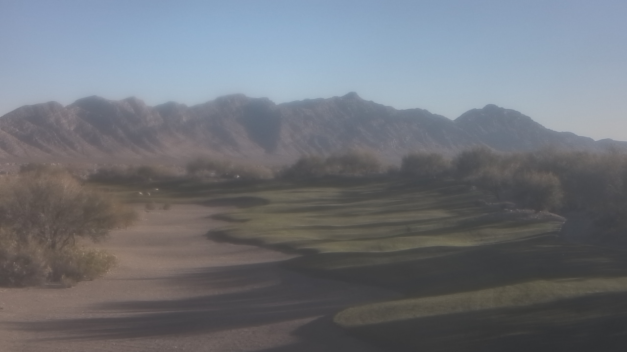 Thumbnail for current weather camera view from Coyote Springs Golf Club in Moapa, Nevada