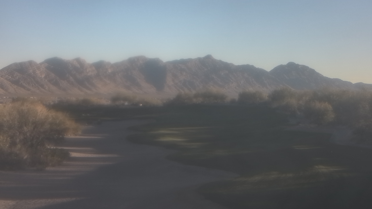 Thumbnail for current weather camera view from Coyote Springs Golf Club in Moapa, Nevada