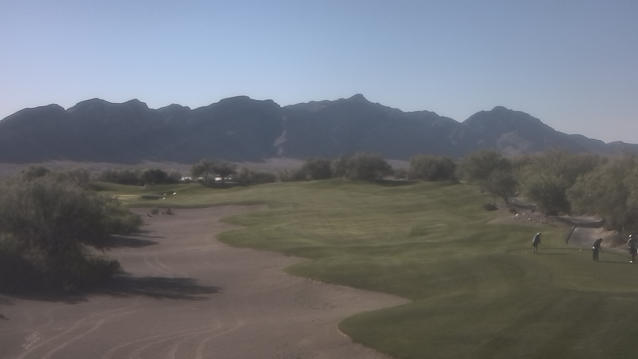 Thumbnail for current weather camera view from Coyote Springs Golf Club in Moapa, Nevada