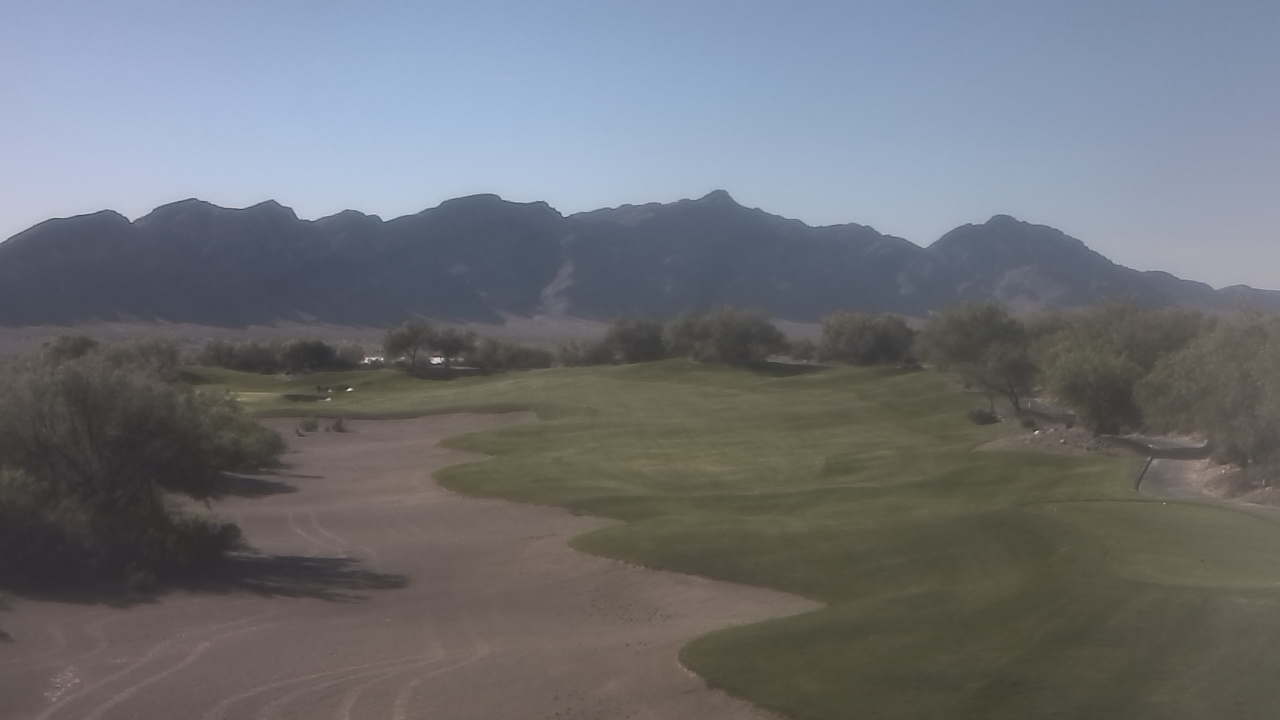 Thumbnail for current weather camera view from Coyote Springs Golf Club in Moapa, Nevada