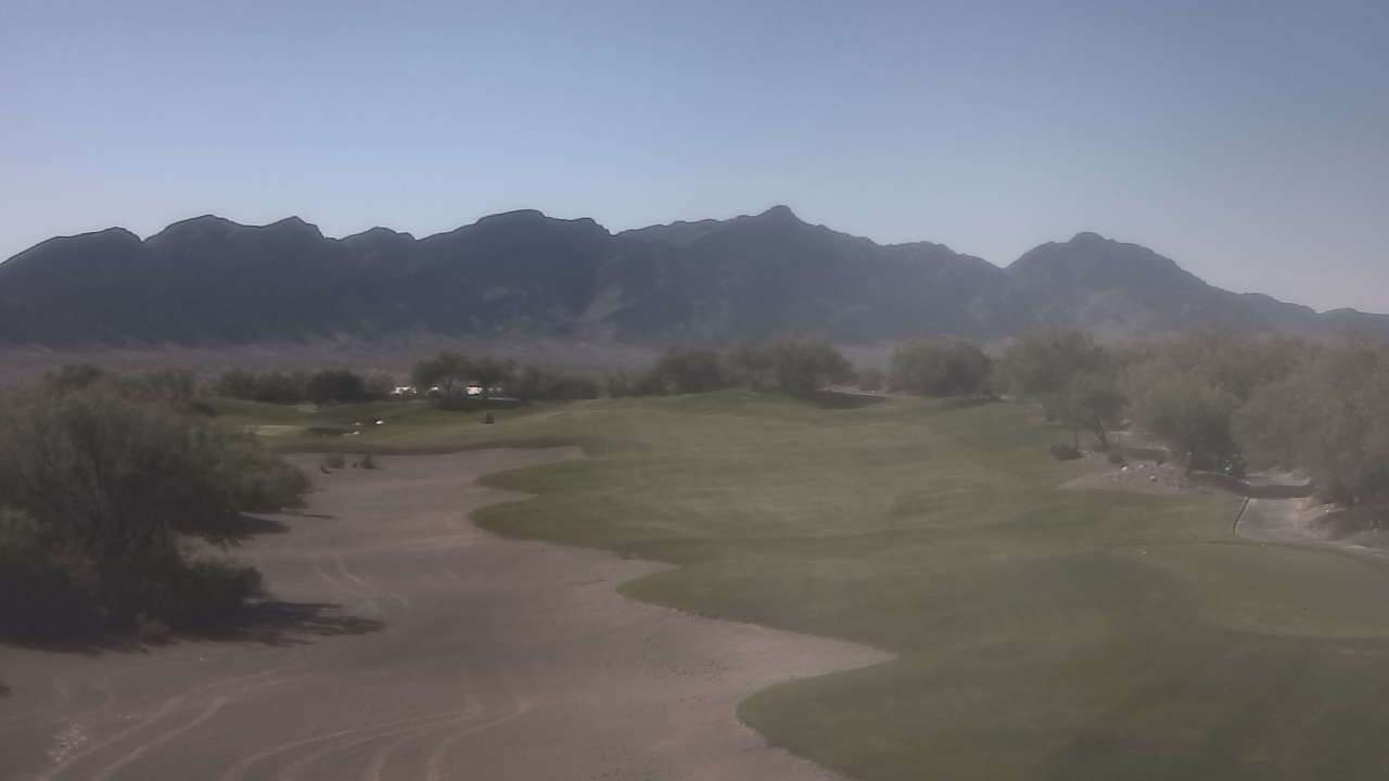 Thumbnail for current weather camera view from Coyote Springs Golf Club in Moapa, Nevada