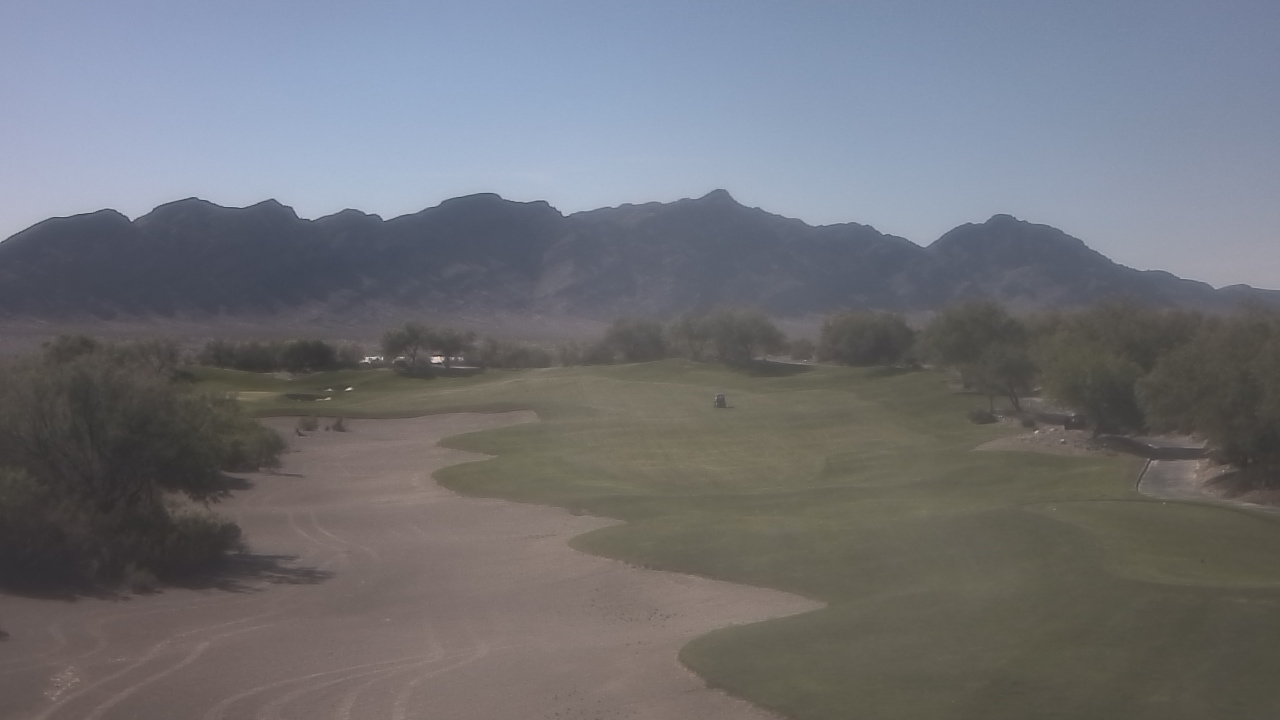 Thumbnail for current weather camera view from Coyote Springs Golf Club in Moapa, Nevada