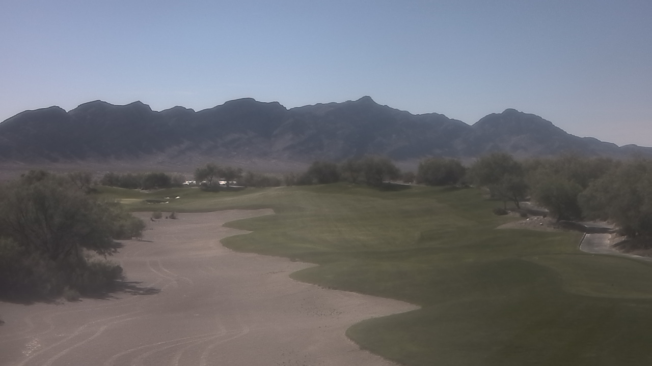 Thumbnail for current weather camera view from Coyote Springs Golf Club in Moapa, Nevada
