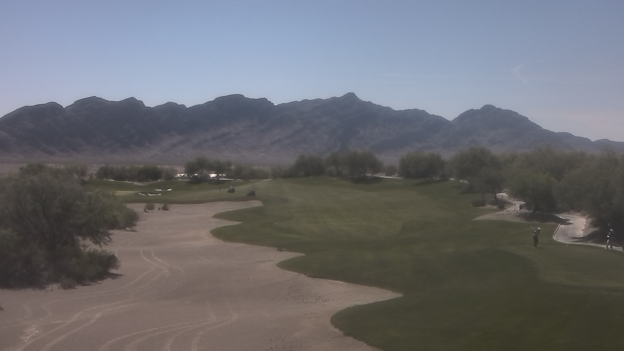 Thumbnail for current weather camera view from Coyote Springs Golf Club in Moapa, Nevada