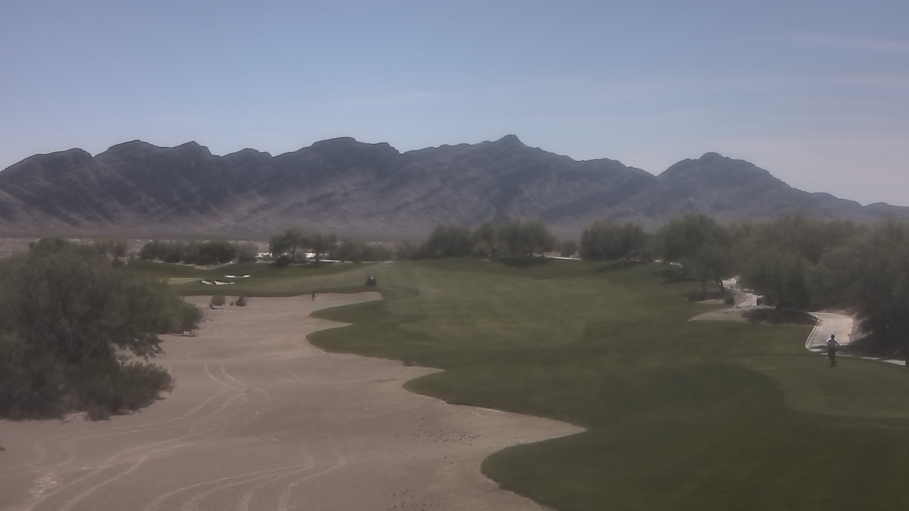 Thumbnail for current weather camera view from Coyote Springs Golf Club in Moapa, Nevada
