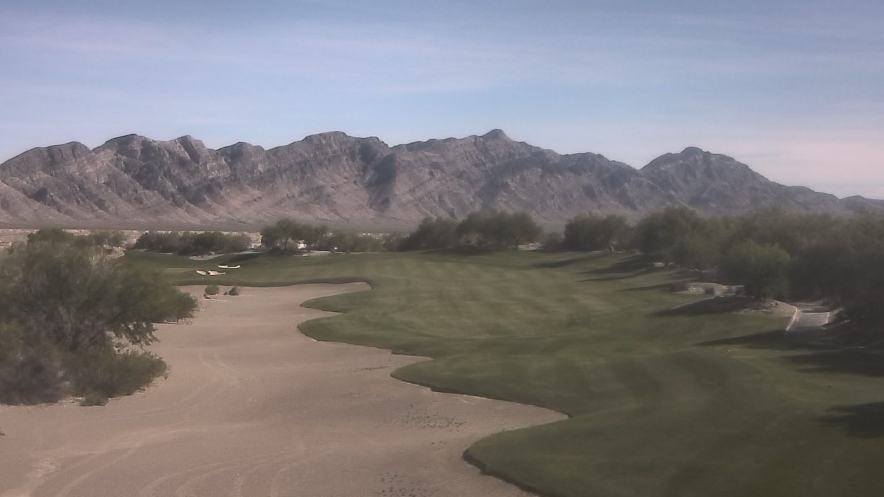 Thumbnail for current weather camera view from Coyote Springs Golf Club in Moapa, Nevada