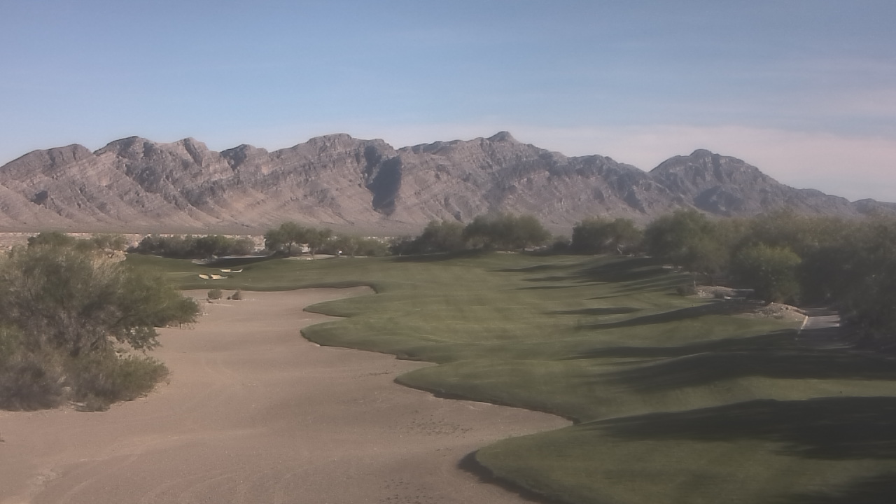 Thumbnail for current weather camera view from Coyote Springs Golf Club in Moapa, Nevada
