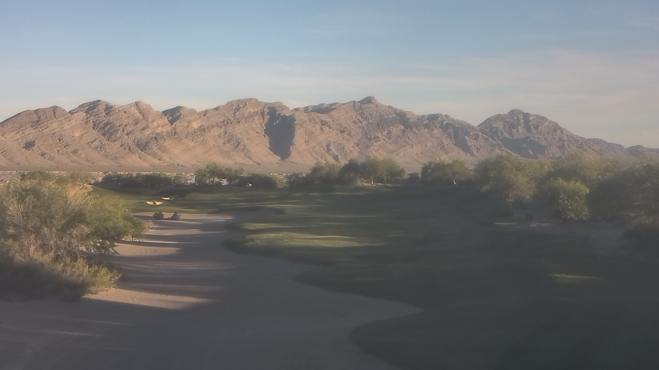 Thumbnail for current weather camera view from Coyote Springs Golf Club in Moapa, Nevada
