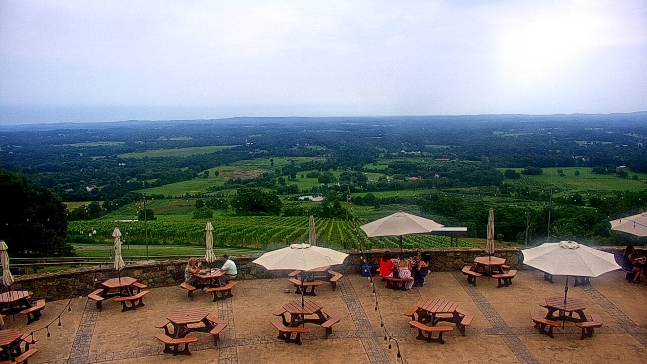 Thumbnail for current weather camera view from Dirt Farm Brewing in Bluemont, Virginia