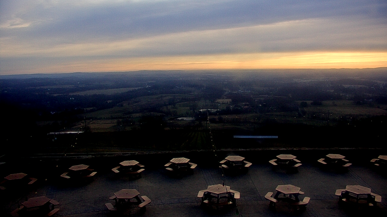 Thumbnail for current weather camera view from Dirt Farm Brewing in Bluemont, Virginia