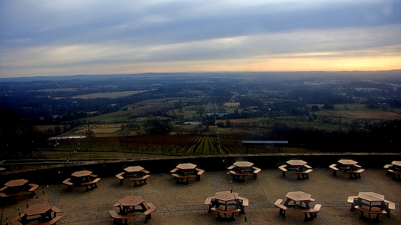 Thumbnail for current weather camera view from Dirt Farm Brewing in Bluemont, Virginia
