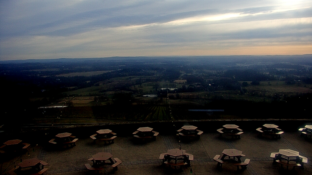 Thumbnail for current weather camera view from Dirt Farm Brewing in Bluemont, Virginia
