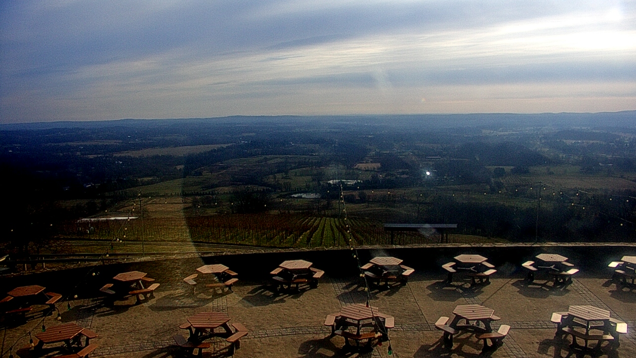 Thumbnail for current weather camera view from Dirt Farm Brewing in Bluemont, Virginia